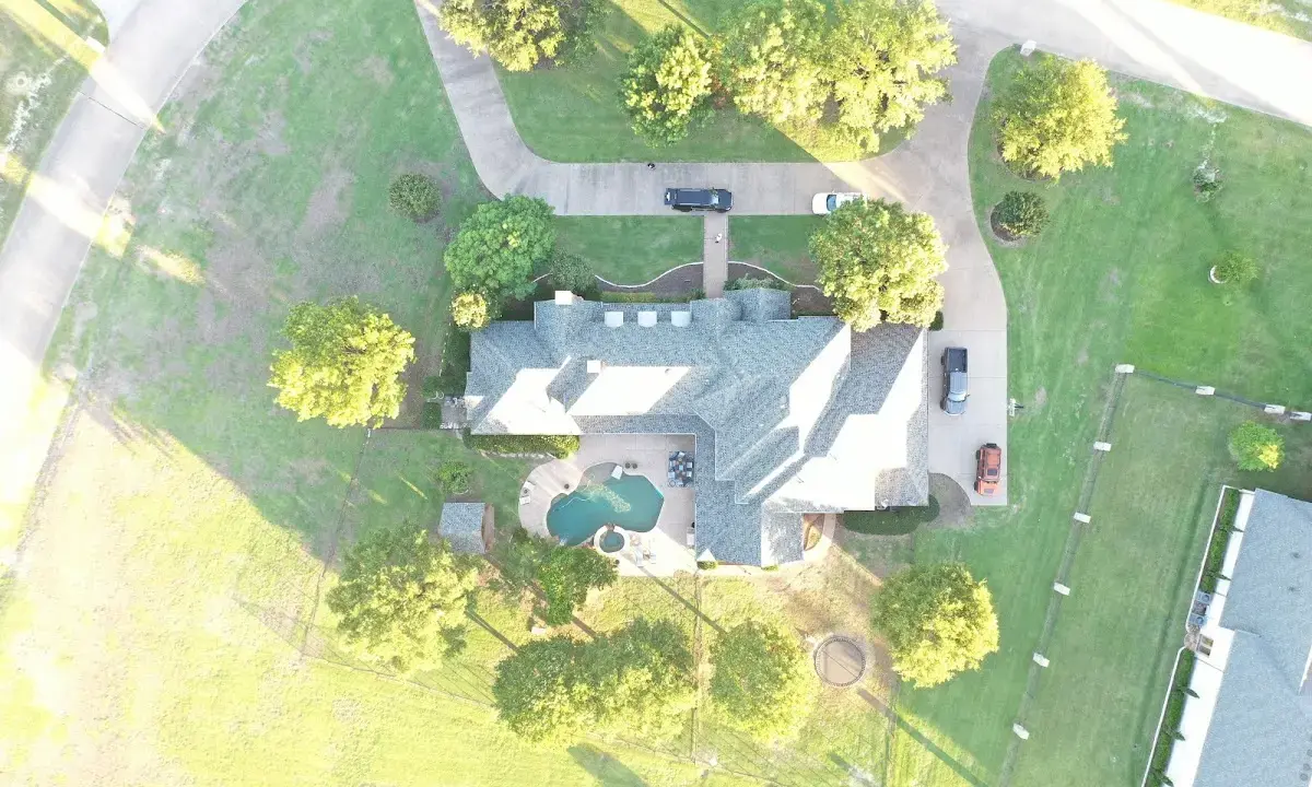 New shingle roof installation on a home in Chapel Hill